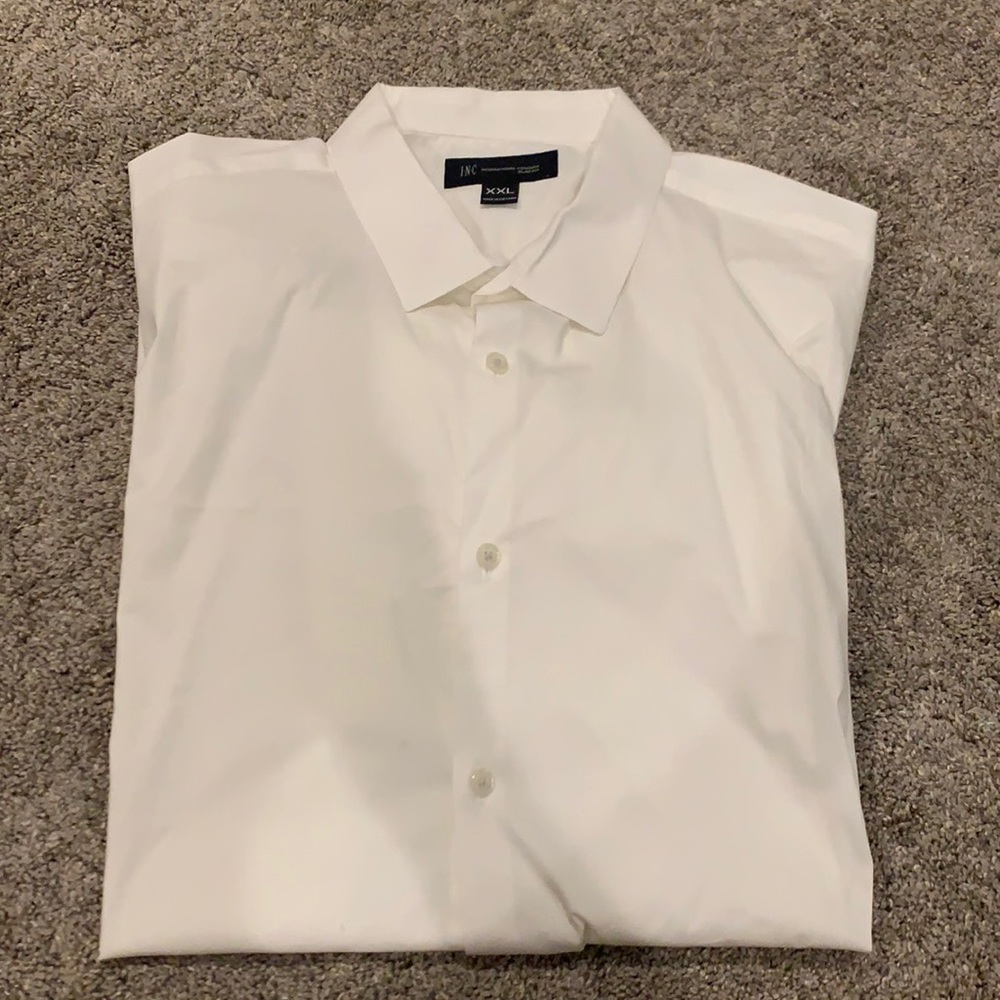 INC international concepts men’s button down suit shirt